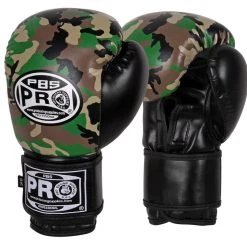 Pro Boxing Supplies Pro Boxing® Series Deluxe Starter Velcro Boxing Gloves - Camouflage