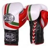Pro Boxing Supplies Pro Boxing® Series Gel Lace Gloves - Red/White/Green