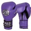 Pro Boxing Supplies Pro Boxing® Series Gel Velcro Gloves - Purple