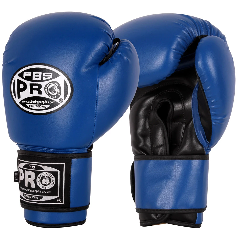Pro Boxing Supplies Pro Boxing® Youth Gloves - Blue 1 Pro Boxing Supplies Pro Boxing® Youth Gloves - Blue