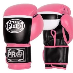 Pro Boxing Supplies Pro Boxing® Series Deluxe Starter Boxing Gloves - Pink