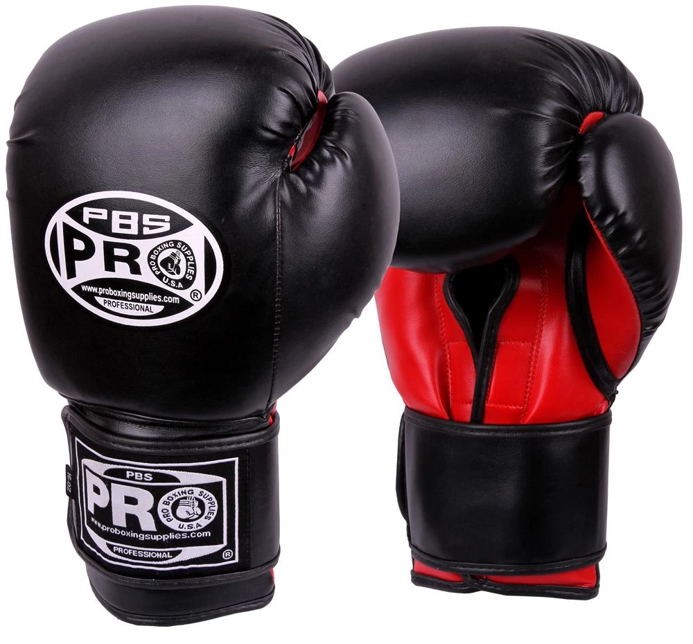 Pro Boxing Supplies Pro Boxing® Series Deluxe Starter Boxing Gloves - Black 1 Pro Boxing Supplies Pro Boxing® Series Deluxe Starter Boxing Gloves - Black