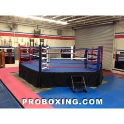 ProBoxingSupplies Daily Rental - Hexagon Deluxe Boxing Ring Coaching