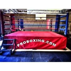 ProBoxingSupplies Coaching Daily Rental - Pro Boxing Elevated Ring With Skirt