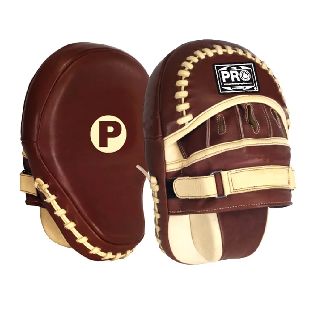 Pro Boxing Supplies Punch Mitts Pro Boxing® Ultimate Leather Focus Mitts - Brown 1 Pro Boxing Supplies Punch Mitts Pro Boxing® Ultimate Leather Focus Mitts - Brown