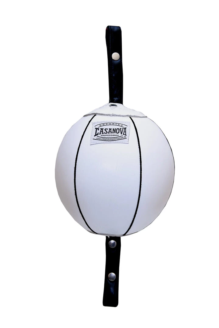 Casanova Boxing® Round Double End Bag - White 1 Casanova Boxing® Round Double End Bag - White