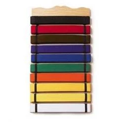 ProBoxingSupplies 10 Level Wood Belt Display