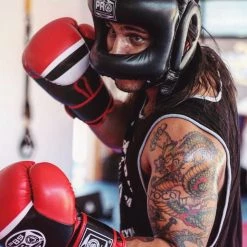 Pro Boxing Supplies Pro Boxing® Series Deluxe Starter Boxing Gloves - Red