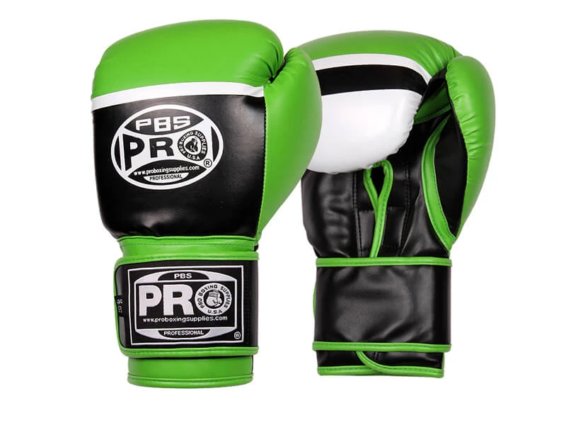 Pro Boxing Supplies Pro Boxing® Series Deluxe Starter Boxing Gloves - Green 1 Pro Boxing Supplies Pro Boxing® Series Deluxe Starter Boxing Gloves - Green