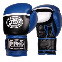 Pro Boxing Supplies Pro Boxing® Series Deluxe Starter Boxing Gloves - Blue