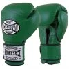 Pro Boxing Supplies Casanova Boxing® Professional Hook And Loop Fight Gloves - Green