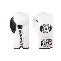 Pro Boxing Supplies Cleto Reyes Official Fight Gloves - White