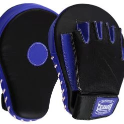 Pro Boxing Supplies Casanova Boxing® Professional Fingerless Focus Mitt - Black/Blue
