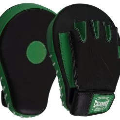 Pro Boxing Supplies Punch Mitts Casanova Boxing® Professional Fingerless Focus Mitt - Black/Green