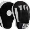 Pro Boxing Supplies Casanova Boxing® Professional Fingerless Focus Mitt - Black/White