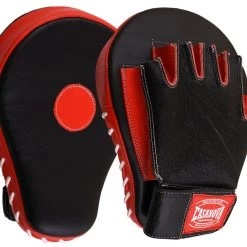 Pro Boxing Supplies Casanova Boxing® Professional Fingerless Focus Mitt - Black/Red