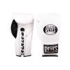 Pro Boxing Supplies Cleto Reyes Traditional Lace Gloves - White