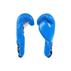 Pro Boxing Supplies Cleto Reyes Traditional Lace Gloves - Blue