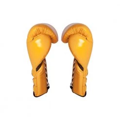 Pro Boxing Supplies Cleto Reyes Traditional Lace Gloves - Yellow