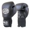ProBoxingSupplies Pro Boxing® Amateur Competition Elastic Gloves - Black