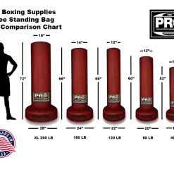 ProBoxingSupplies Pro Boxing® Free Standing Bag 45 Lbs Punching Bags