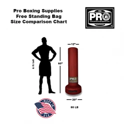 ProBoxingSupplies Pro Boxing® Free Standing Bag 80 Lbs Punching Bags