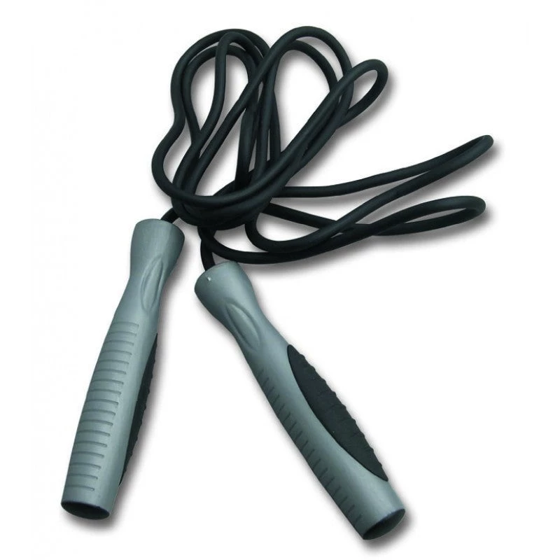 ProBoxingSupplies Pro Boxing - Speed Jump Rope - Grey And Black 1 ProBoxingSupplies Pro Boxing - Speed Jump Rope - Grey And Black