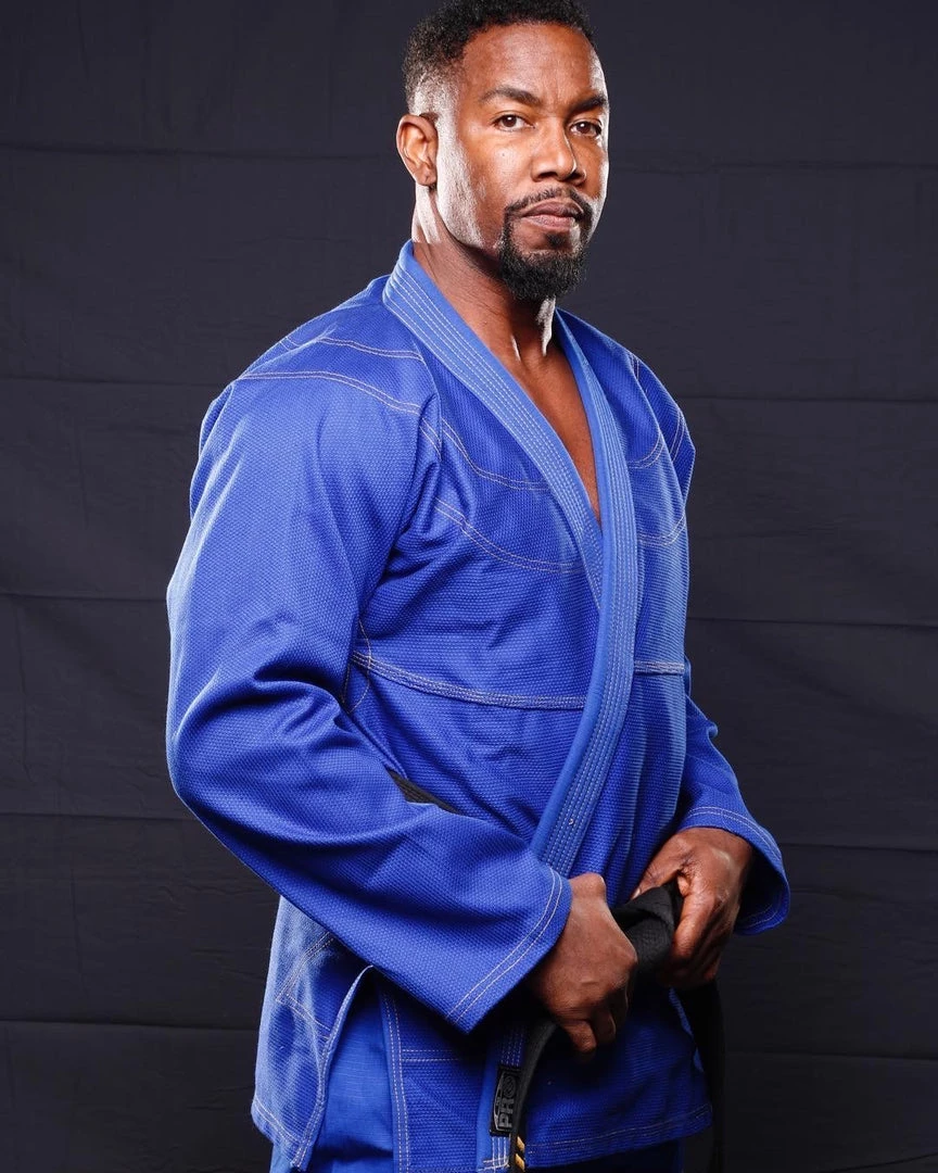 ProBoxingSupplies Apparel Judo Gi Blue - Double Weave 2 ProBoxingSupplies Apparel Judo Gi Blue - Double Weave