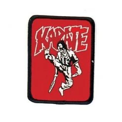 ProBoxingSupplies Red Karate With Sword Patch