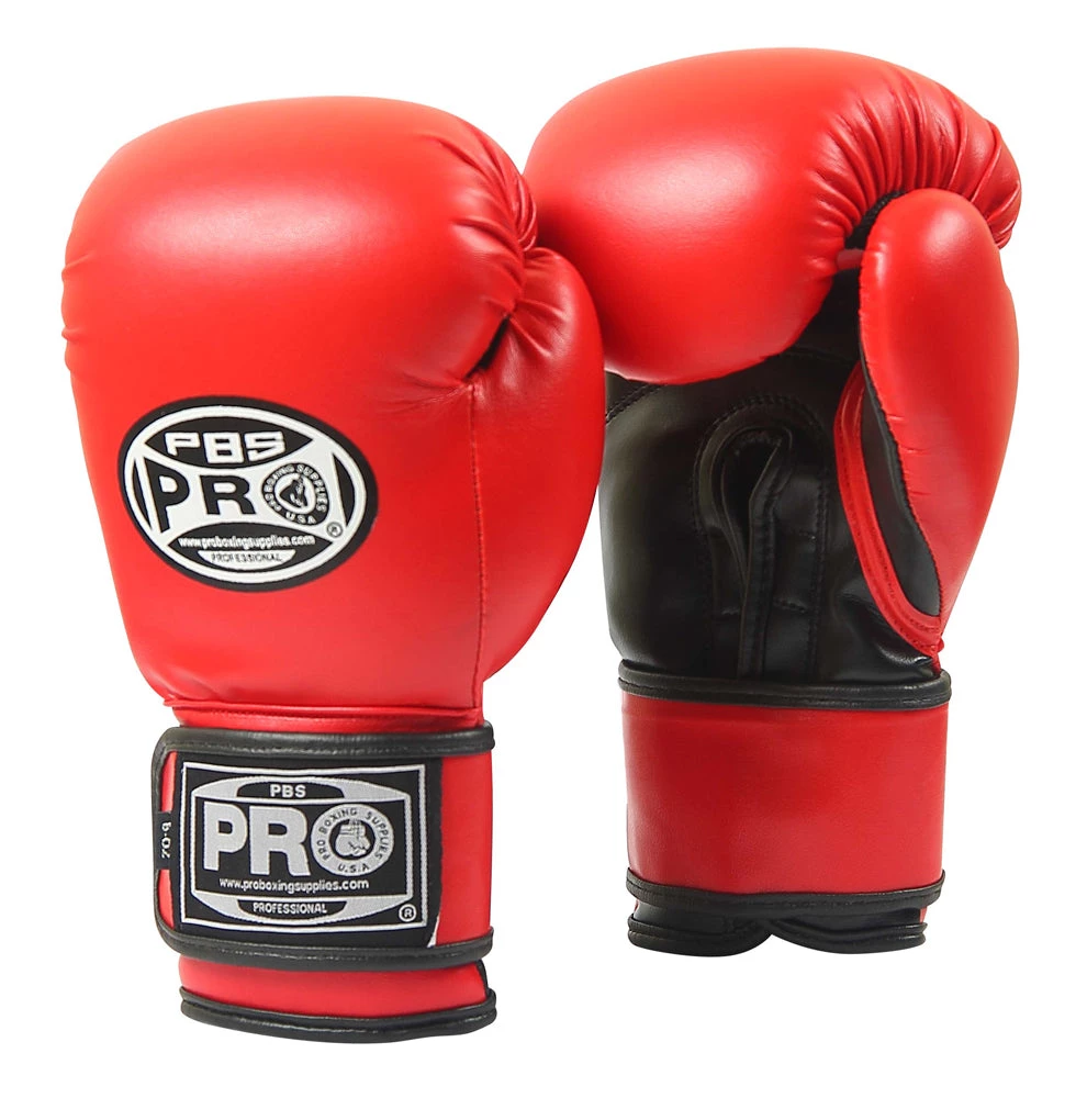 Pro Boxing Supplies Pro Boxing® Youth Gloves - Red 1 Pro Boxing Supplies Pro Boxing® Youth Gloves - Red