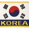 ProBoxingSupplies Korean Flag Patch