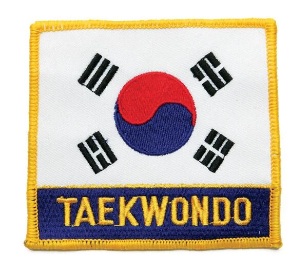 ProBoxingSupplies Accessories Korean Flag/Taekwondo Patch 1 ProBoxingSupplies Accessories Korean Flag/Taekwondo Patch