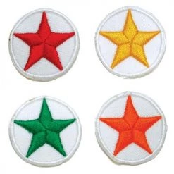 ProBoxingSupplies 1 3/8" Star Circle Patch