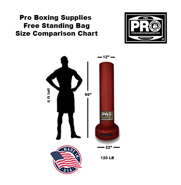 ProBoxingSupplies Pro Boxing® Free Standing Bag 120 Lbs 2 ProBoxingSupplies Pro Boxing® Free Standing Bag 120 Lbs