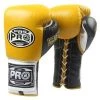ProBoxingSupplies Pro Boxing® Series Gel Lace Gloves - Yellow