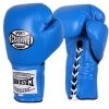 Pro Boxing Supplies Casanova Boxing® Professional Lace Up Training Gloves - Blue