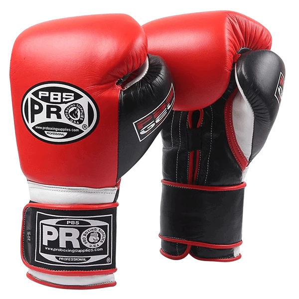 ProBoxingSupplies Pro Boxing® Series Gel Hook And Loop Gloves - Red 1 ProBoxingSupplies Pro Boxing® Series Gel Hook And Loop Gloves - Red