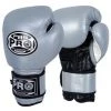 Pro Boxing Supplies Pro® Classic Leather Training Gloves - Gray