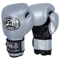 Pro Boxing Supplies Pro® Classic Leather Training Gloves - Gray